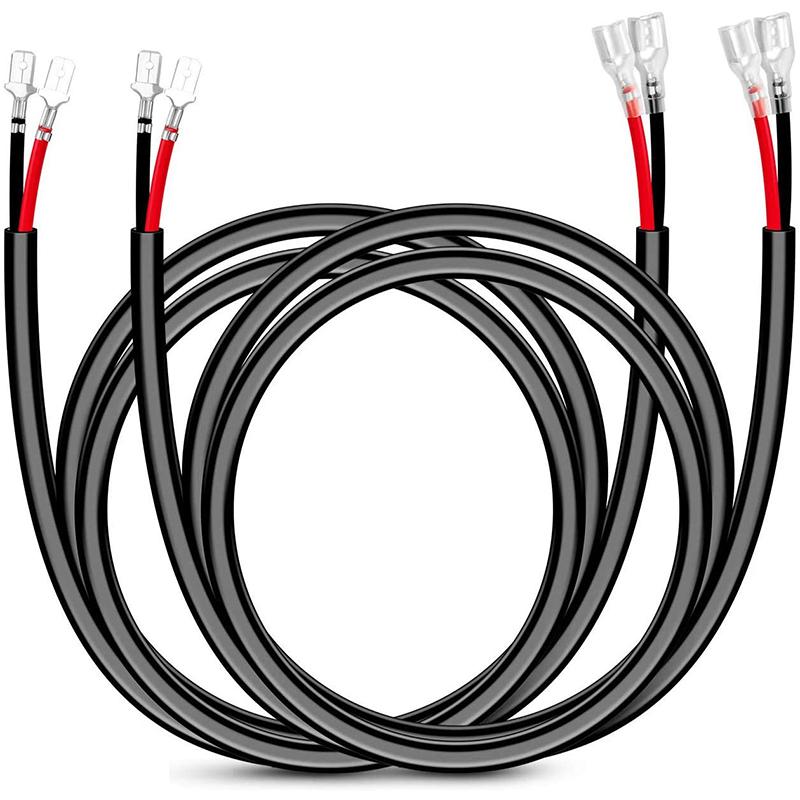 Off-road LED work strip wiring harness