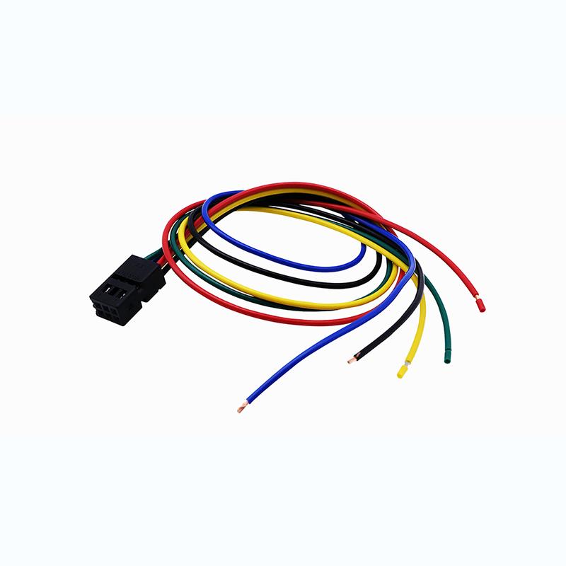 Side door panel key wiring harness