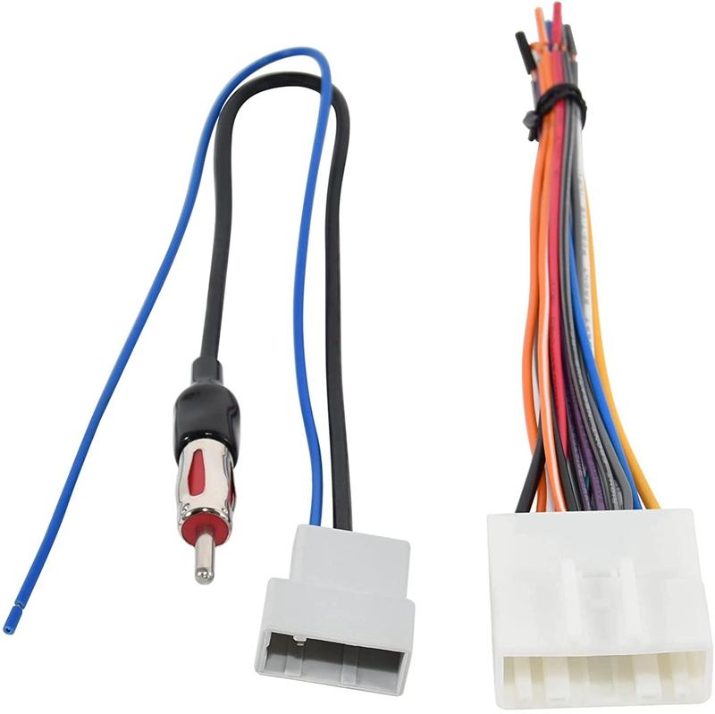 Car radio speaker wiring harness