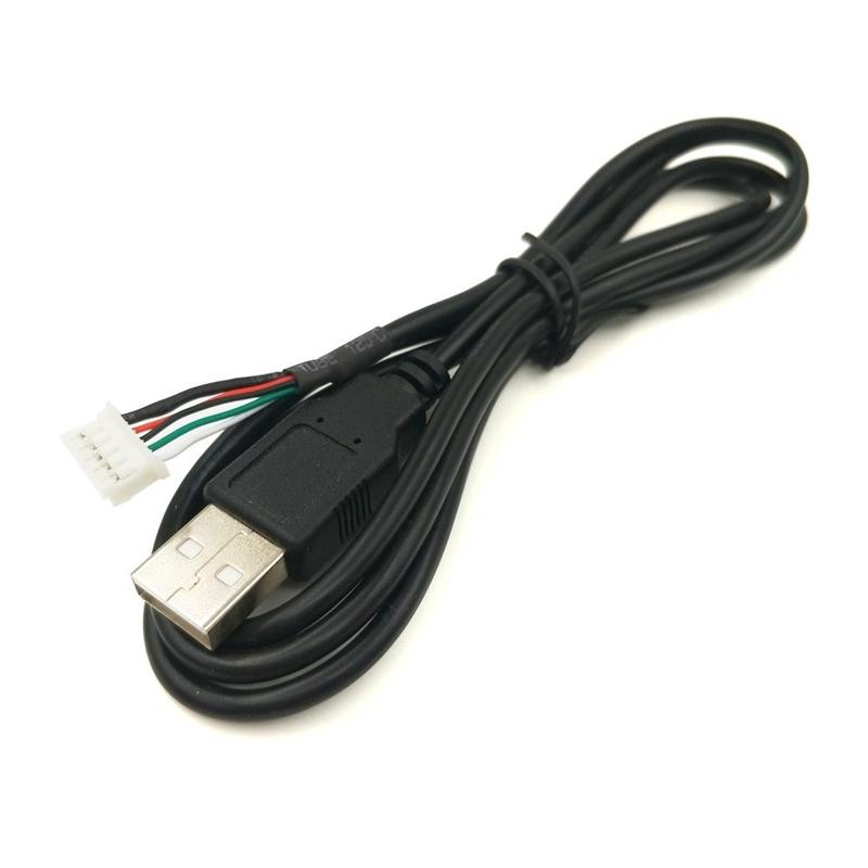 Black computer display wire harness